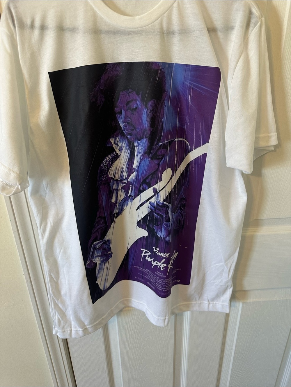 White Graphic T-Shirt prince image